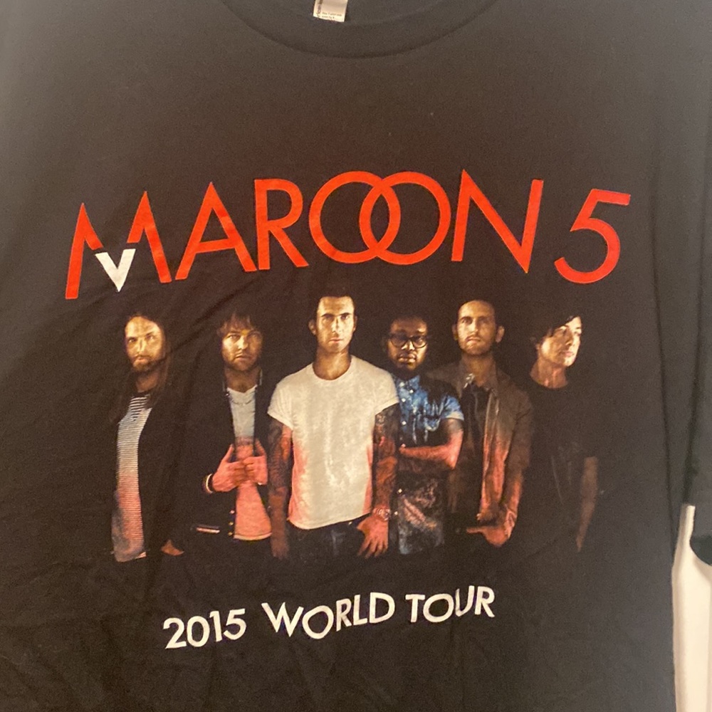 American Apparel Shirts | Maroon 5 2015 World Tour T Shirt size 2xl